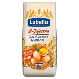 Makaron 4-Jajeczna świderki 250g Lubella