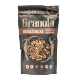 Granola orzechowa z miodem i pyłkiem pszczelim 300g Łysoń