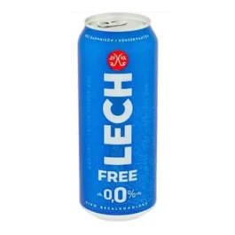 Piwo bezalkoholowe Lech Free Lager 500ml