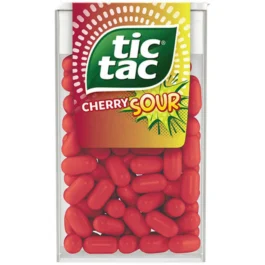 Drażetki Tic Tac  o smaku wiśniowym 18 g