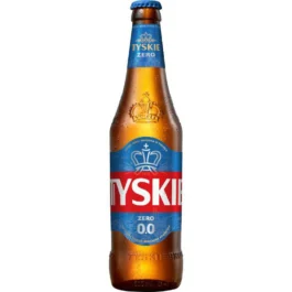 Piwo bezalkoholowe Tyskie 500ml butelka