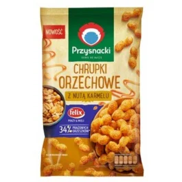 Chrupki orzechowe z nutą karmelu 100g Przysnacki