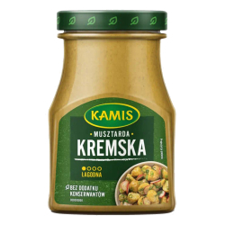 Musztarda kremska 185g Kamis