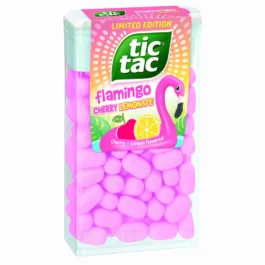 Tic Tac drażetki o smaku wiśniowo-cytrynowym Flamingo 54 g