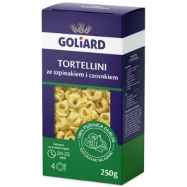 Makaron tortellini ze szpinakiem i czosnkiem 250g Goliard