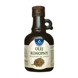 Olej konopny tłoczony na zimno 250ml Oleofarm