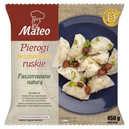 Pierogi ruskie bez glutenu 450g Mateo