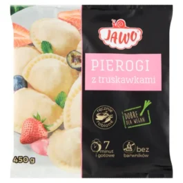 Pierogi z truskawką mrożone 450g Jawo