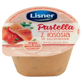 Pasta kanapkowa Pastella z łososia ze szczypiorkiem 80g Lisner