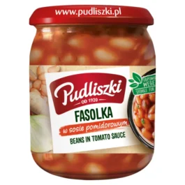 Fasolka w sosie pomidorowym 500g Pudliszki