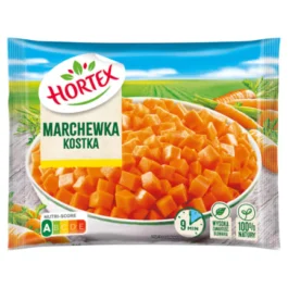 Marchewka mrożona kostka 450g Hortex