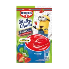 Kisiel Słodka Chwila Truskawka-Poziomka Minionki 29g Dr. Oetker