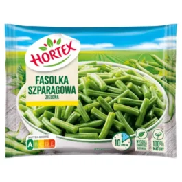 Fasola szparagowa zielona cięta mrożona 450g Hortex