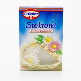 Stokrotki opłatki kolorowe 8 sztuk Dr. Oetker