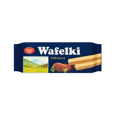 Wafle 80g kakaowe Skawa