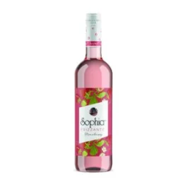 Wino różowe słodkie Sophia Frizzante Strawberry 0,75l