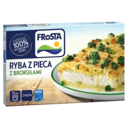 Ryba z pieca z brokułami mrożona 330g Frosta