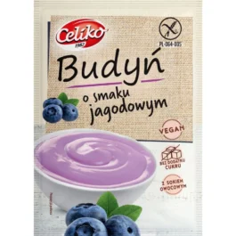 Budyń o smaku jagodowym bezglutenowy 40g Celiko