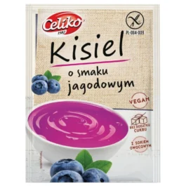 Kisiel o smaku jagodowym bezglutenowy 40g Celiko