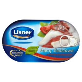 Filety śledziowe w kremie pomidorowym 175g Lisner