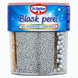 Mix dekoracji cukrowych Blask pereł 81g Dr. Oetker