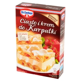 Ciasto i krem do karpatki 380g Dr. Oetker