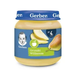 Gerber Deserek gruszki williamsa dla niemowląt po 4 miesiącu 125 g