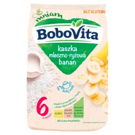 BoboVita Kaszka mleczno-ryżowa banan po 6. miesiącu 230 g