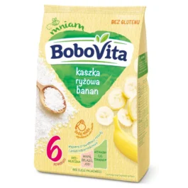 BoboVita Kaszka ryżowa banan po 6 miesiącu 180 g