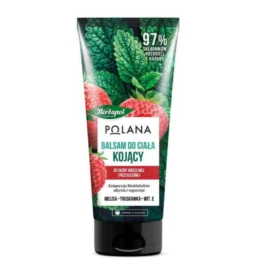 Kojący balsam do ciała do skóry suchej Melisa + Truskawka 200 ml Polana