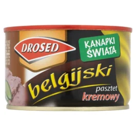 Kanapki Świata Belgijski pasztet kremowy drobiowy 160g Drosed