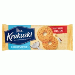 Herbatniki Krakuski Kokosowe 168g