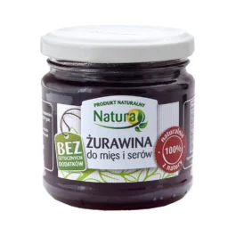 Żurawina do mięs i serów 220 g Natura