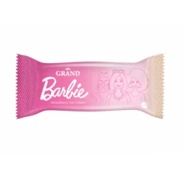 Lody Barbie Truskawkowe z polewą jogurtową 90ml Koral