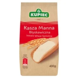 Kasza manna błyskawiczna 400g Kupiec