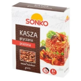 Kasza gryczana prażona w torebkach 400g Sonko