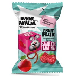 Owocowa przekąska Bunny Ninja jabłko & malina 15g