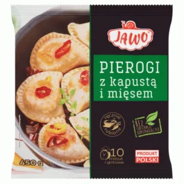 Pierogi z kapustą i mięsem 450g Jawo