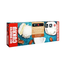 Ciastka kokosowe z karmelem i orzeszkami ziemnymi w polewie mlecznej bez dodatku cukru 128 g Pure&Good