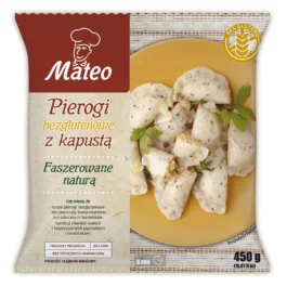 Pierogi z kapustą bezglutenowe 450g Mateo