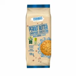 Ciastka wegańskie z pastą orzechową o smaku słonego karmelu 120g FRANK&OLI