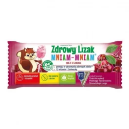 Lizak o smaku wiśniowym 6g ZDROWY MNIAM-MNIAM