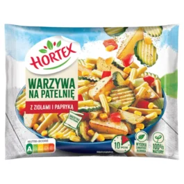 Warzywa na Patelnię z ziołami i papryką mrożone 450g Hortex