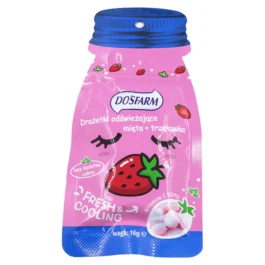 Drażetki odświeżające mięta + truskawka 16 g Dosfarm