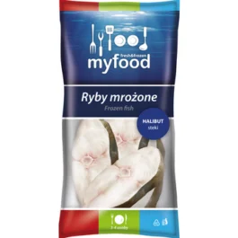 Halibut steki głęboko mrożone 500g MyFood