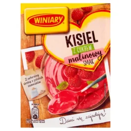 Kisiel z cukrem smak malinowy 77g Winiary