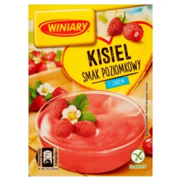 Kisiel z cukrem smak poziomkowy 77g Winiary