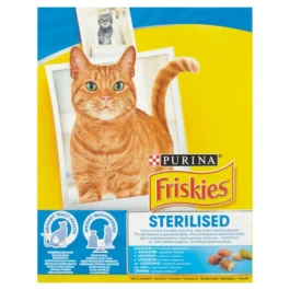 Karma dla kotów z łososiem i warzywami 300 g Friskies Sterilized