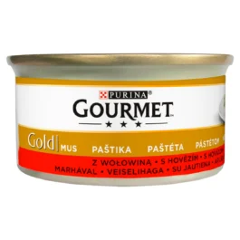 Karma dla kotów Mus z wołowiną 85g Gourmet Gold