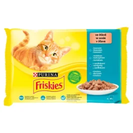 Mokra karma dla kotów. Wybór ryb w sosie 4 x 85g Friskies